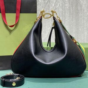 Women Shoulder Bag Hobo Half Moon Croissant Designer Bags Canvas Leather Vintage Fashion Luxury Clutch Handbags Tote Crossbody Purses