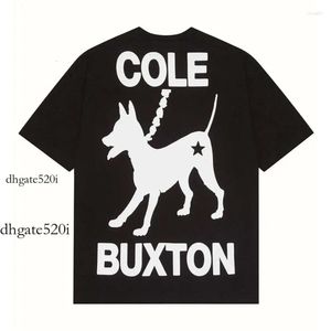 cole buxton t shirt Men's T Shirts Men Women Black White Pet Dog Print T-Shirt Oversized Tee Top Streetwear Shirt With Tags