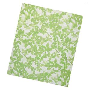 Оконные наклейки 200 x40 см зеленые листья самостоятельно -клеточная стеклянная пленка для листьев пленки