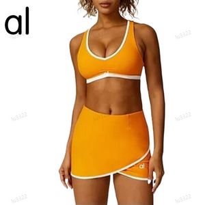 donna set yoga set braralette sport reggiseno da tennis gonne da golf abiti da golf fianchi highgym squalo in vita da tennis abbigliamento da yoga reggiseno reggiseno