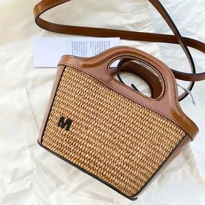 Роскошная сумочка мини -ротанные сумки для ремня жены женская плетение