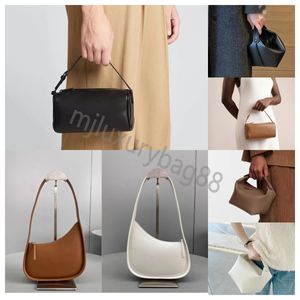 1 1 Designer shoulder bag The row Park the tote bag womens half moon armpit bucket Bag Luxurys handbag shop lunch box Mommy bags Man Leather crossbody clutch travel bag