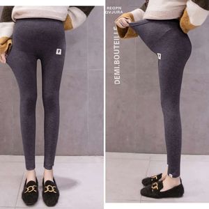 Maternidade Leggings Cantura ajustável Mulheres grávidas Roupas de gravidez calças ropa mujer Embarazada Premama Enceinte Soft Slim L2405