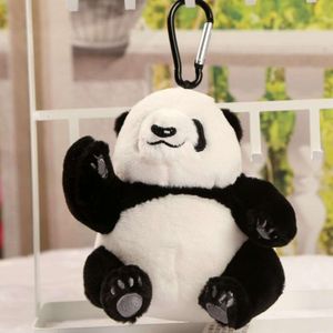 3pcs 10cm de pelúcia animal de alta qualidade adorável super fofo presente bebê boneca brinquedo de pelúcia de panda chaveiro