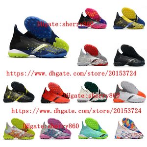Mens Soccer Shoes High ankle TF Cleats Outdoor Football Boots Comfortable Training