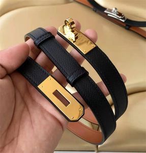 Черный ремень Мужской дизайнерский ремень Женщина Cintura Donna Fashion Simple Gurtel Retro Buckle Причинная роскошная пояс женщины подлинная кожа узкая FAF021