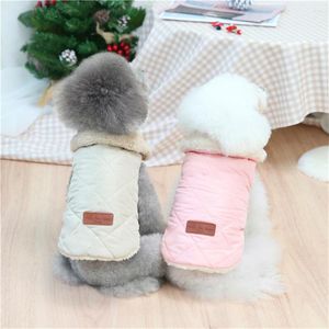 Dog Apparel Sweatshirt Durable Classic Fashion Quilted Embroidered Nylon Silk Fashionable Cotton Comfortable Coat For Cats Wool