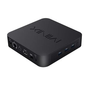 Minix Mini PC 8GB/240GB Intel Pentium Gümüş PC Win 10 Pro (64 bit) SSD 4K Üçlü Ekran Oyun Masaüstü Bilgisayar Neo J50C-8SE