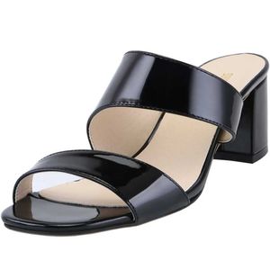 Dress Shoes Women Sandals Fashion Sexy Open Toe 5.5.cm Thick Heel Sandal High Heels Party Dress Girl Slipper Wedding Shoes H240521