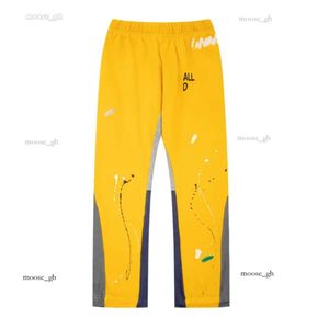 Projektantki Męskie dżinsy męskie spodnie WEATPANTS Speckled Letter Drukuj para damska luźna wszechstronna prosta jesienna moda Mult color 703
