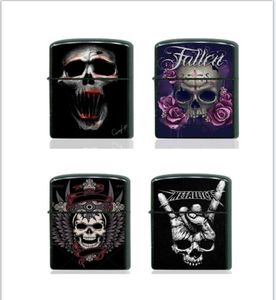 New popular LOGO windproof kerosene lighter skeleton front page can be customized LOGO9083124