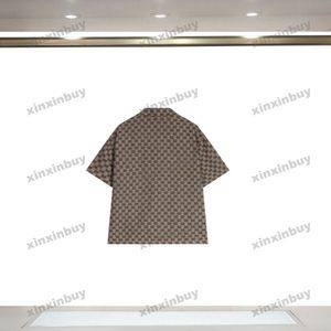 Xinxinbuy Men Designer Tee Camise