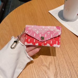 Porta della carta per borsetta del designer zippy mini frizione frizione da donna con borsetto tastiera con carta d'identità con carta comoda copertina di legno borse di lusso borse corto portafoglio femminile