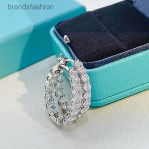 7A Designer Womens Diamond Fashion High Quality Earrings Jewelry Girls Valentines Day Gift With Box