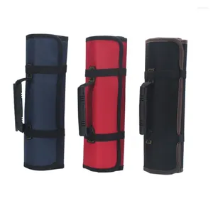 Storage Bags Chef Knife Bag Roll Carry Case Kitchen Cooking Portable 22 Pockets