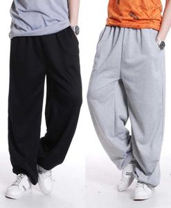 Moda hip hop sokak kıyafeti harem pantolon erkekler eşofmanlar gevşek bol bol joggers iz pantolon pamuklu pantolon erkek kıyafetler T2005081881211