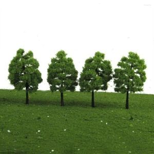 Garrafas 20 Model Tree Micro Landscape Decor Layout Acessórios de trem Diy 3,5 cm Jardim de jardim ao ar livre