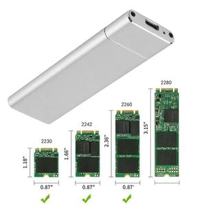 USB Gadgets M.2 NGFF till USB3.1 SSD Mobile hårddisk Adapterkort Externt kapsling Fall Drop Delivery Computers Networking Comput Oteah