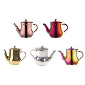 Water Bottles Tea Pots Coffee Kettles Stovetops Stainless Steel Material Oil With Infuser 5 Colors To Dropship