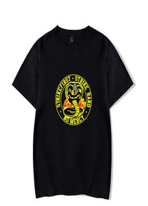 Men039s TShirt Cobra Kai Vintage Cotton Tee Shirt Short Sleeve Karate Kid T Shirt Crew Neck Tops Plus Size Clothing for Male9770456