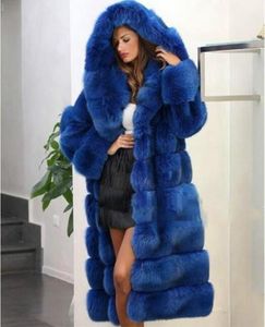 후드가있는 모피 코트 가짜 모피 밍크 코트 새로운 패션 겨울 후드 후드 두꺼운 따뜻한 모피 코트 여성 039S 레저 PL019 2010169694498