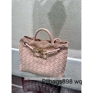 Andiamo Handbag BottesVenets Woven 7A Sheepskin Mangmang Baodie Family Crossbody Small02ZY