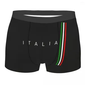 Underpants Italien Flagge Unterwäsche Schmerz gedruckte benutzerdefinierte Qatar -Boxer -Briefs Shorts Hipies atmungsaktiv