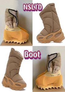 NSLTD 부츠 디자이너 니트 RNR 부츠 Sul Knee High Winter Booties Mens 양말 속도 운동화 카키 남자 여자 신발 워마 7848579