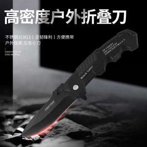 Camping Folding High Density Tactical Outdoor Multifunctional Survival Self-Defense Mini Knife E18664