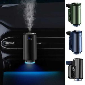 Trasiglio per auto per auto diffusore per veicolo elettrico Diffusore aromatico Veicolo aria Umidificatore Atomizzatore Atomizzatore Aromaterapia Air Fresh Perfume Fresh Auto Parti T240521