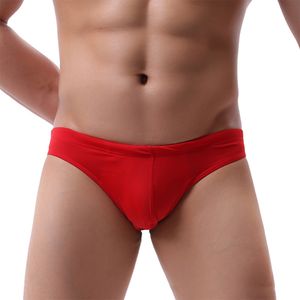 Men's Swimming Trunks Low Rise Swimwear Swim Briefs Bikini Shorts Underwear Beach Sexy Big Pouch-Cup Surfing Tight Briefs