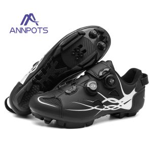 Men Outdoor Sports MTB Cycling Shoes Self-Locking Road Bike Sneakers Nonslip Racing Footwear Women Road Bicycle Cycling Shoes