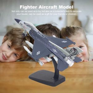 Flygplan Modle 1/72 Jet Airplane Toy stöder Elastic Airplane Model Toys med LED -lampor Sound Airplane Toys Boys and Girls Home Decoration S5452138