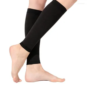 Women Socks 15-21mmHg Unisex Compression Calf Leg Sleeve For Vericose Veins