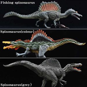 ROVA JOGOS DE SOLIÇÃO Simulação Jurássica Dinosaur Toy Large Spinossaurus Figuras de ação Dino Park DiNo Collect Decor Kids Presente Y240521