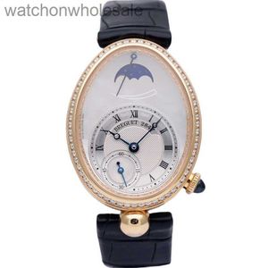 AAA Luxury Breguat Watches Designer per donne Banda in pelle di alta qualità New Naples Queen Series Automatico Womens Mechanical Women 8908ba/28/964/D00D