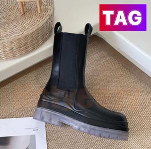 منصة Half Boots Venetas Tyre Chelsea Men Women Boot Shoes Triple Black Seasalt Blue Grass Fricquoise Ebony Mens Anti6878258