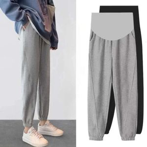 Women's Clothes Belly Outerwear Sports Spring and Autumn Pregnancy Leggings Harlan Pants Pregnant L2405