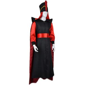 Die arabischen Nächte Aladdin Jafar Cosplay Kostüm Aldult Mann Frau Halloween Wizard Kleidung Anzug