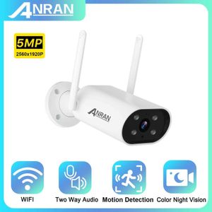 Беспроводные наборы камеры Anran 5MP Wi -Fi Camera Sependoor Security 3 миллионов пикселей камера IP66.