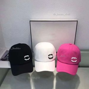 Chanells Hat Designer Hat Hat Channel Capsdouble C Hapsa de beisebol Chapéu de lazer feminino Chapéu de língua Inspos