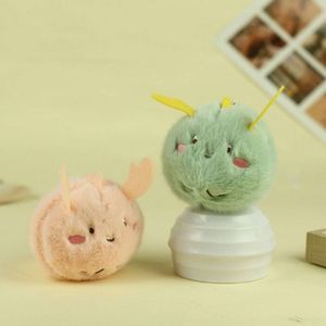 3PCS Stuff Cotton Keychain Soft Stuffed Dolls Cartoon Plush Dragon Toy Bag Pendant