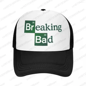 Berets Cool Cotton Break Bad Mesh Baseball Cap Summer Outdoor Men Women Fashion Sport Hats Hip Hop Trucker