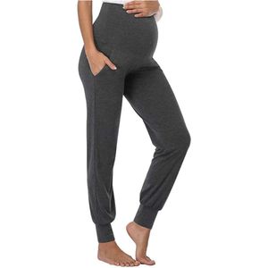 Quick-drying Slim, Slim Skinny Cropped Maternity Skin-friendly Nude Straight-leg Yoga Pants L2405