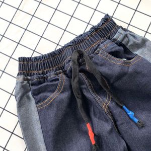 Kinder Jungen Kleidung Lose Jeans klassische Hosen Kinder tragen Denim -Kleidungsstoffe Babyhosen 4 5 6 7 8 9 Jahre