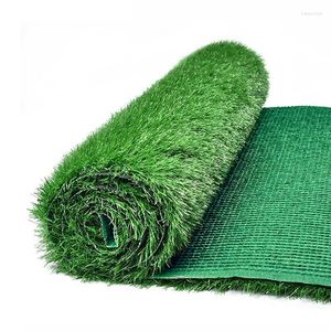 Decorative Flowers Lawn Carpet Mat Plastic Artificial Simulation Turf 200 300cm Customizable Size Kindergarten Courtyard Beautification