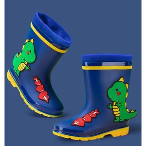 Aboot da ragazza del bambino Rainboot classici per bambini impermeabili in gomma in gomma in gomma per bambini scarpe da pioggia per ragazzi L2405