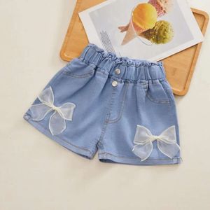 Dzieciowe lato Summer Cool Cute Denim Clothing Spodnie dżins