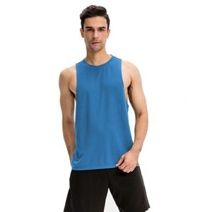 Lu Yoga Align U Vest Iess Sleesess Shirt, executando o treino muscular, panorama de tanques de tanques de tanques de tanques de tanques de tanques alinhados de tanques de tanques alinhados