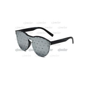 Solglasögon Glasögon Letter V Waimea Round Sunscreen UV Protection High Quality Designer för kvinnliga lyxstjärnor för män Womens Bijoux CJE 289o